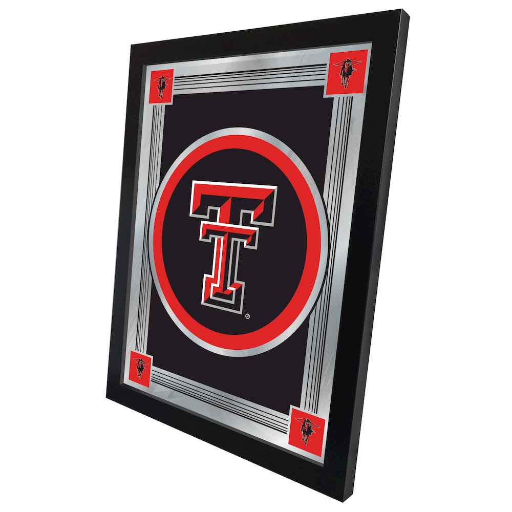 Texas Tech 17" x 22" Logo Mirror. Picture 2