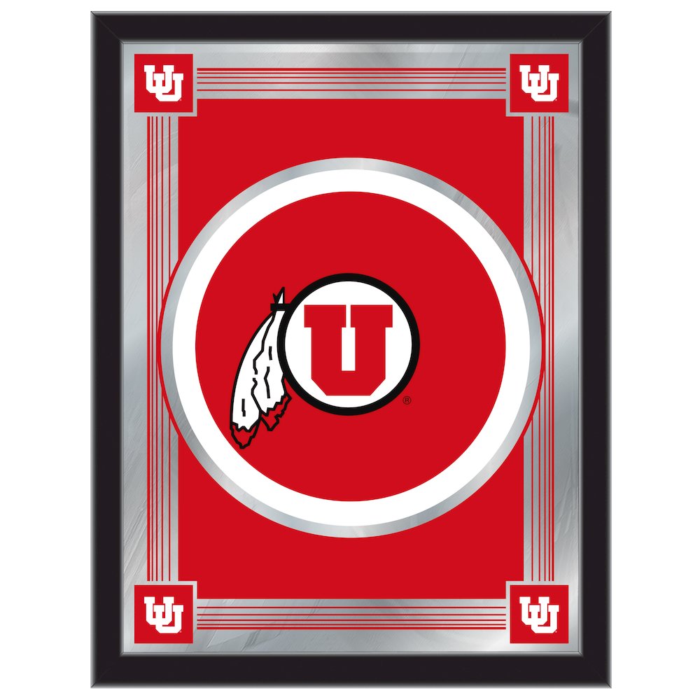 Utah 17" x 22" Logo Mirror. Picture 1