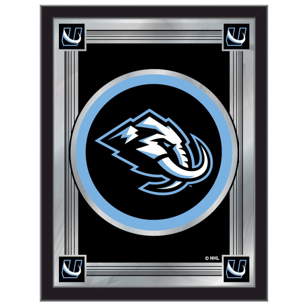 Utah Mammoth 17"x22" Logo Wall Mirror. Picture 1