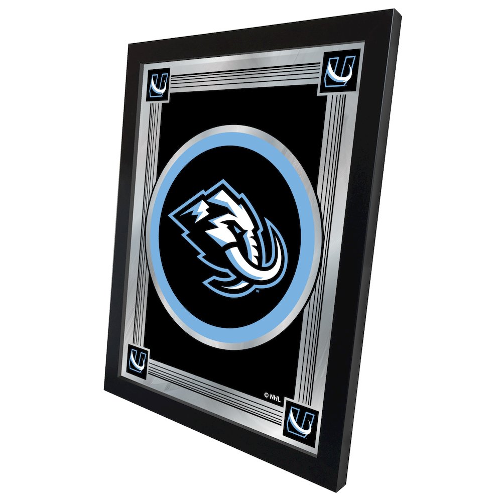 Utah Mammoth 17"x22" Logo Wall Mirror. Picture 2