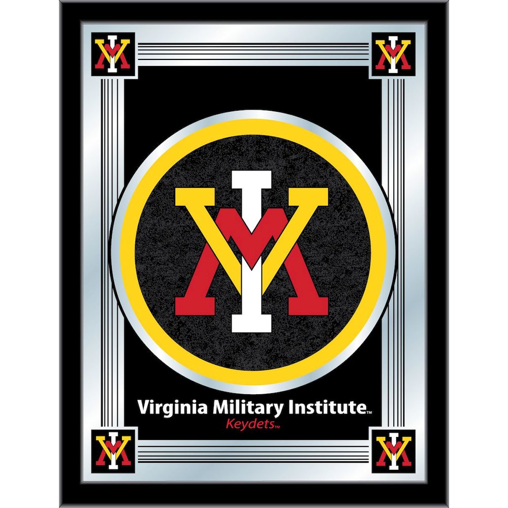 Virginia Military Institute 17" x 22" Logo Mirror. Picture 1