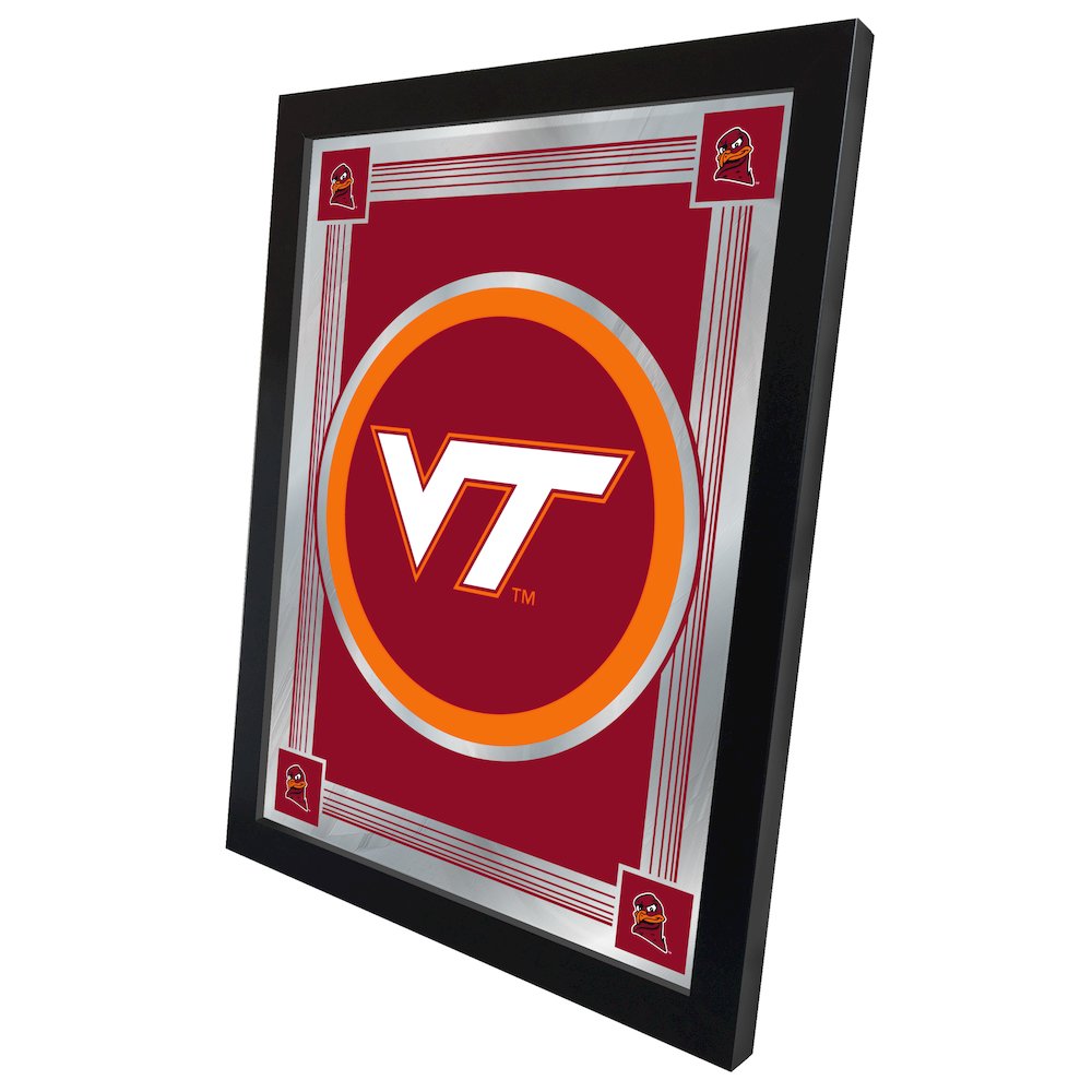Virginia Tech 17" x 22" Logo Mirror. Picture 2