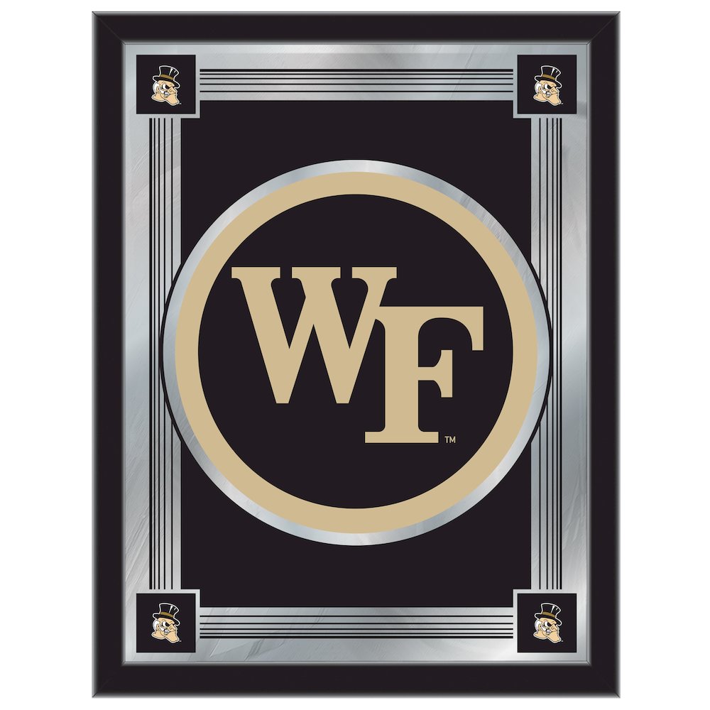 Wake Forest 17" x 22" Logo Mirror. Picture 1