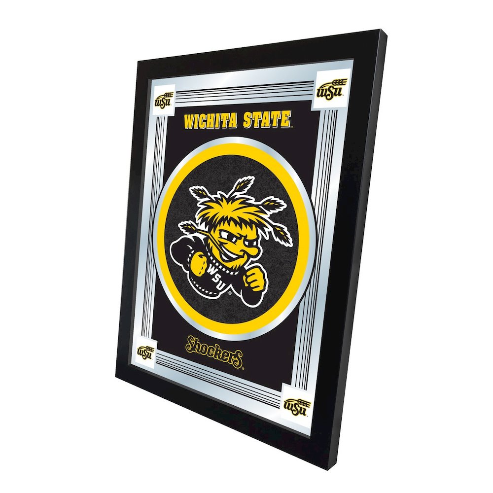 Wichita State 17" x 22" Logo Mirror. Picture 2