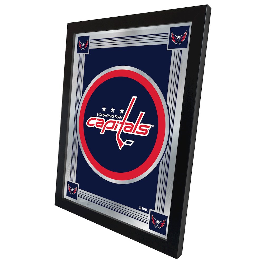Washington Capitals 17" x 22" Logo Mirror. Picture 2