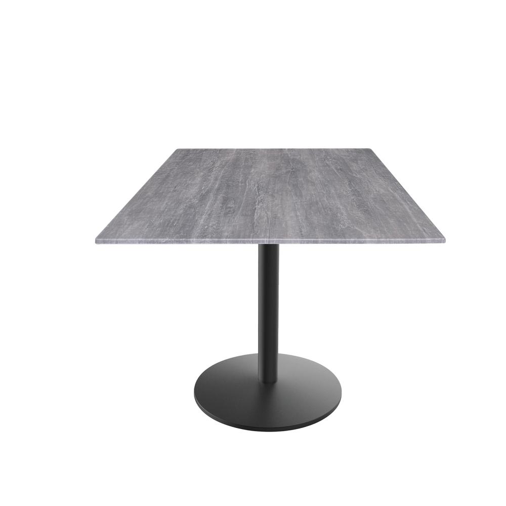 30" Tall OD214 Indoor/Outdoor All-Season Table with 32" x 32" Square Greystone Top. Picture 1