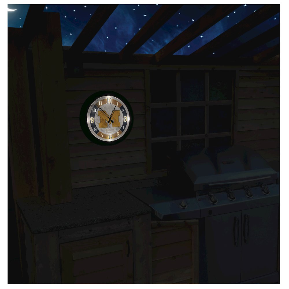 Florida Panthers - 2024 Stanley Cup  Indoor/Outdoor LED Wall Clock. Picture 3