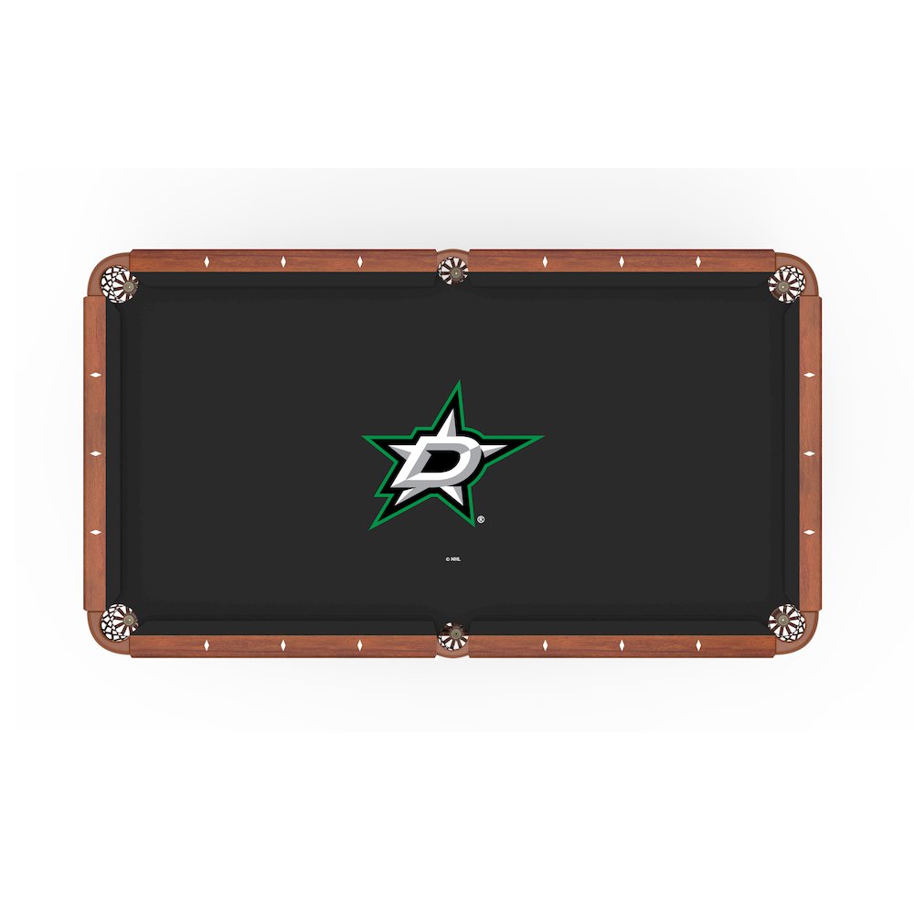 Dallas Stars 8' Pool Table with a Chardonnay Finish. Picture 2