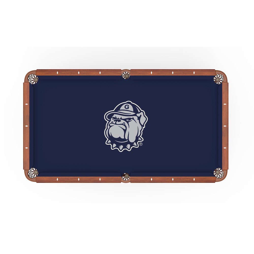 Georgetown University 8' Pool Table with a Chardonnay Finish. Picture 2