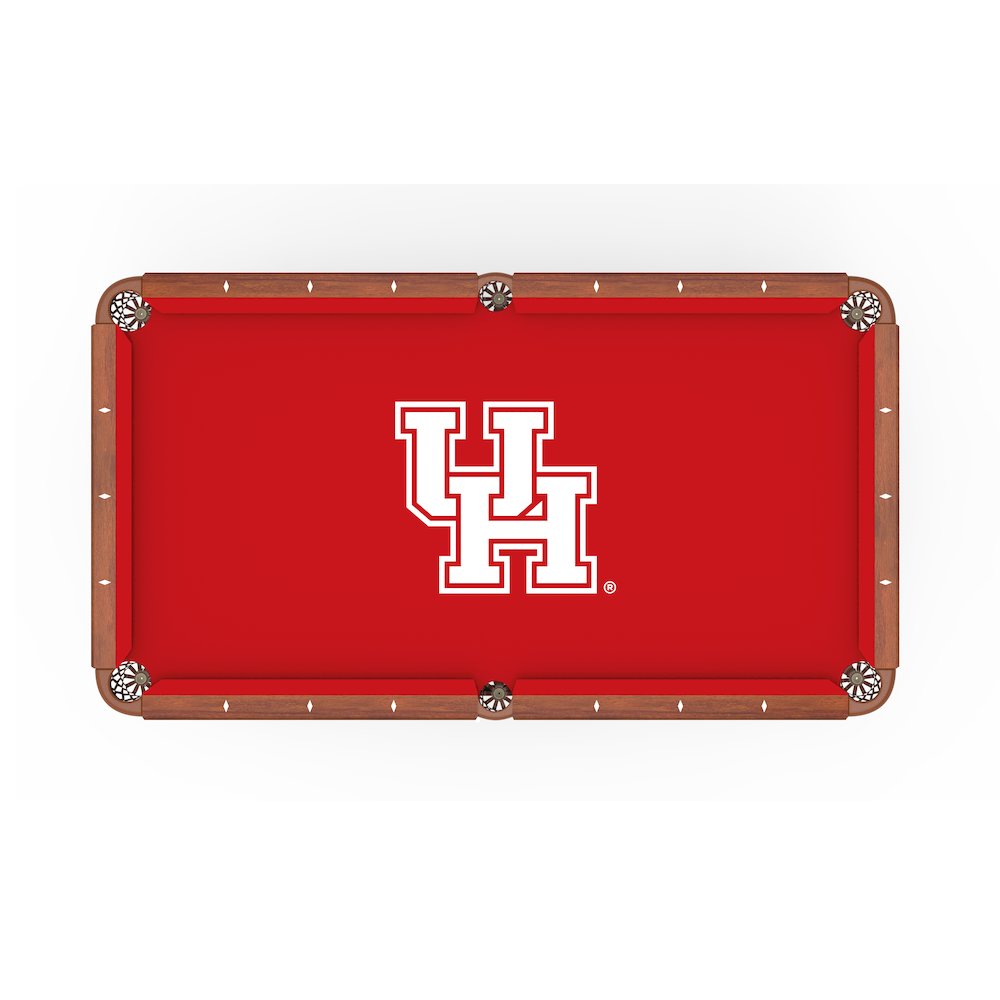 University of Houston 8' Pool Table with a Chardonnay Finish. Picture 2