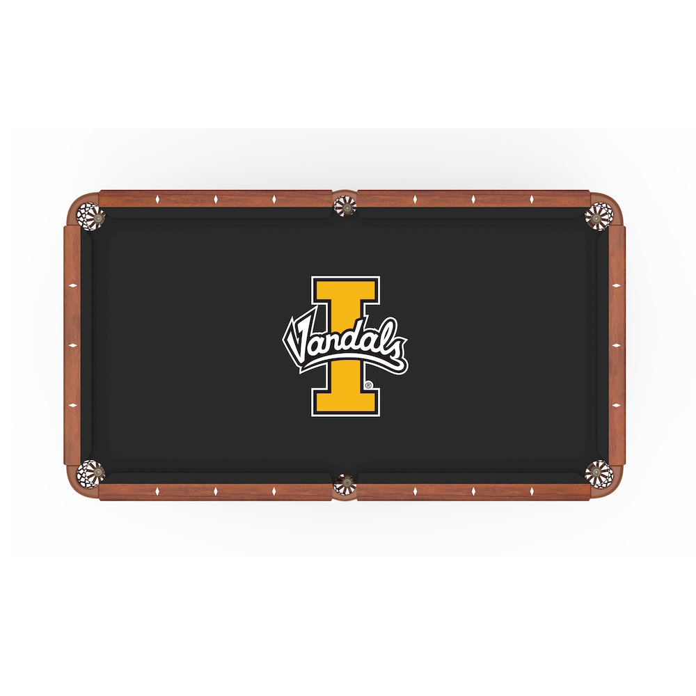 University of Idaho 8' Pool Table with a Chardonnay Finish. Picture 2