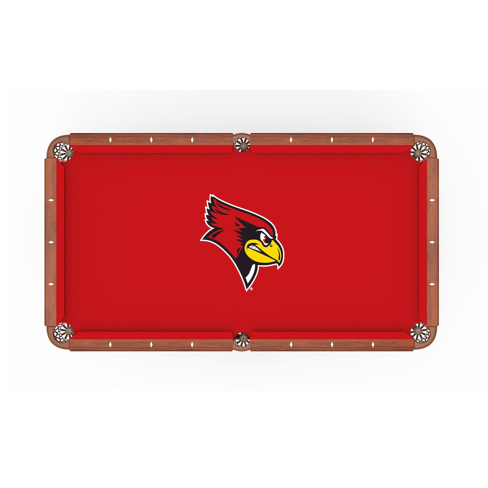 Illinois State University 8' Pool Table with a Chardonnay Finish. Picture 2