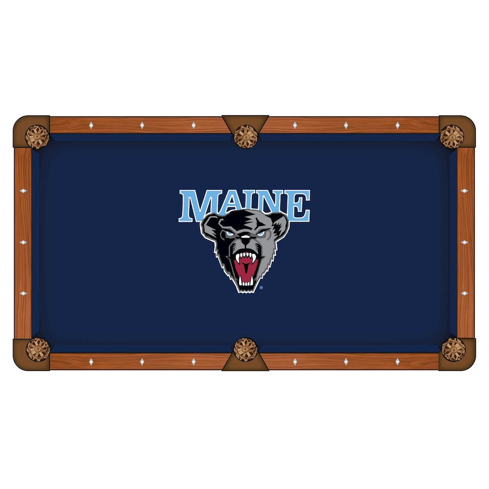 University of Maine 8' Pool Table with a Chardonnay Finish. Picture 2