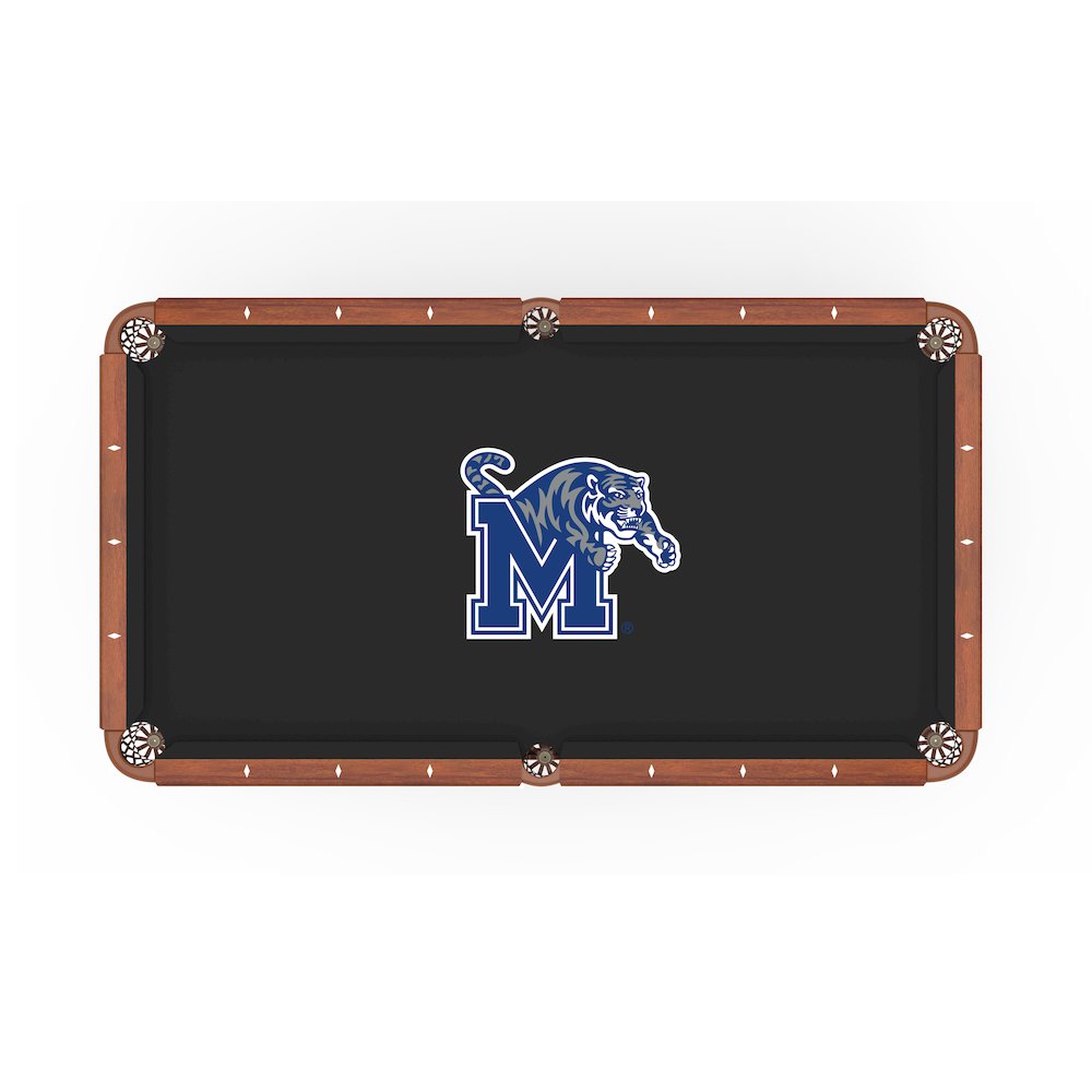 University of Memphis 8' Pool Table with a Chardonnay Finish. Picture 2