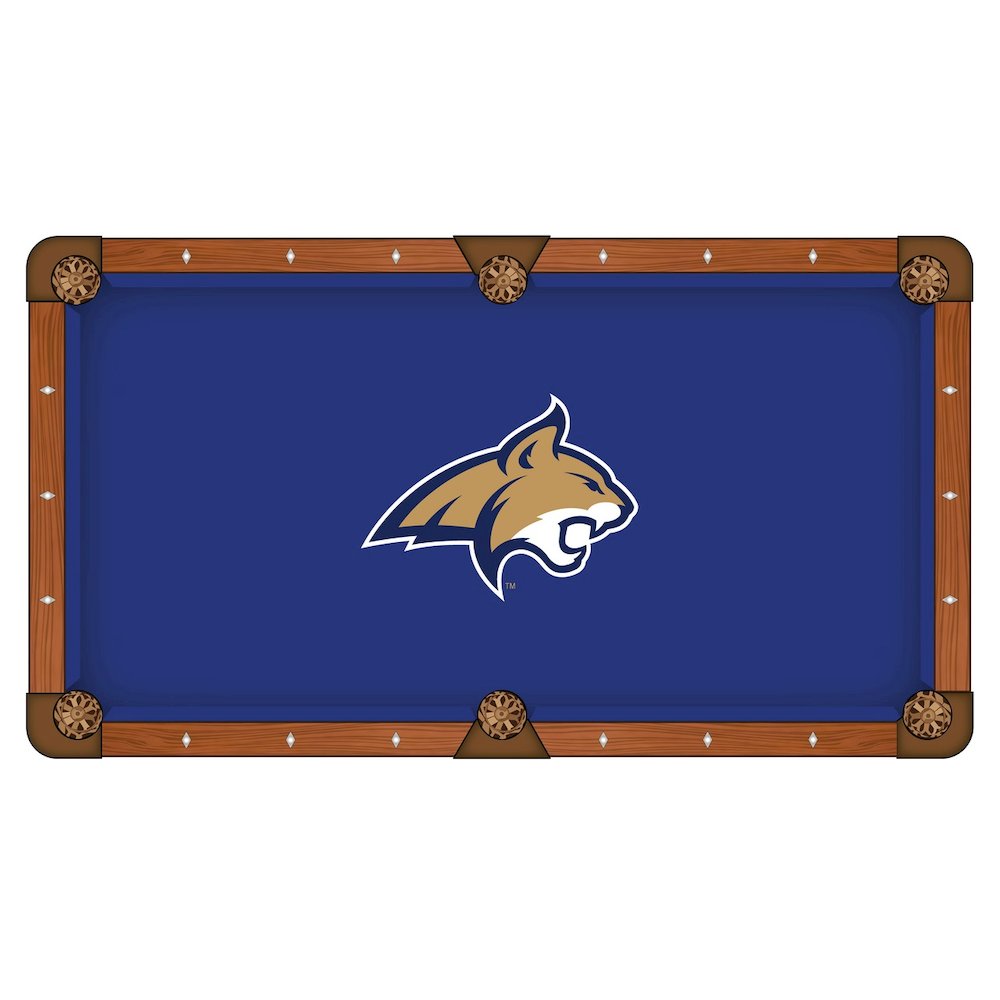 Montana State University 8' Pool Table with a Chardonnay Finish. Picture 2