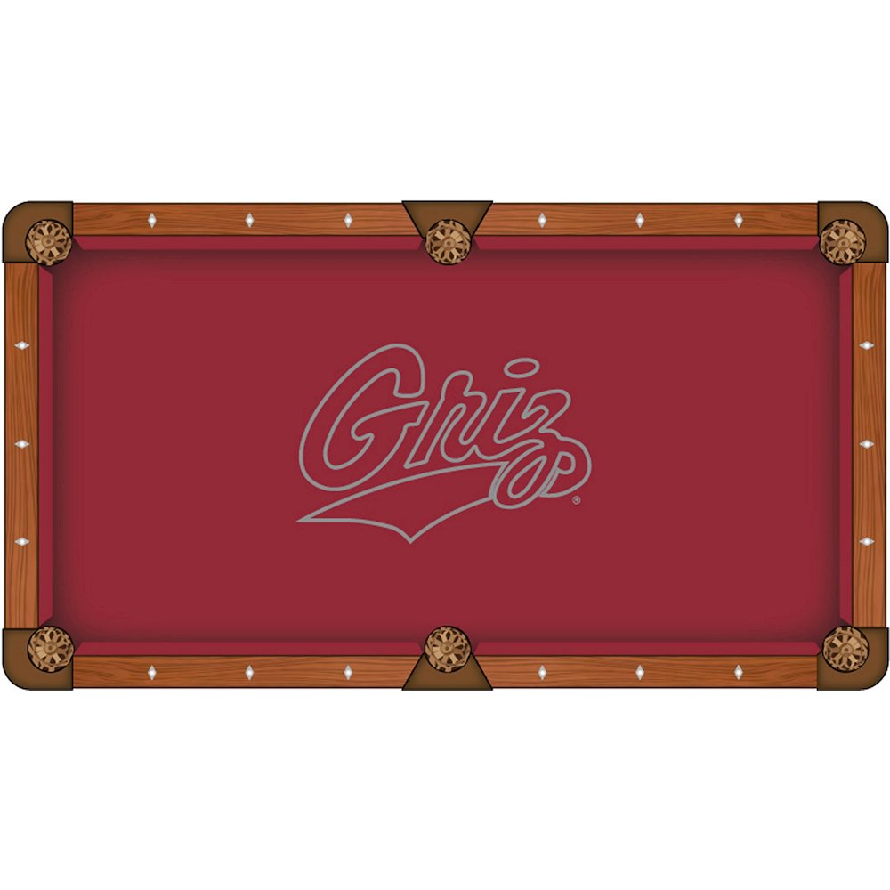 University of Montana 8' Pool Table with a Chardonnay Finish. Picture 2