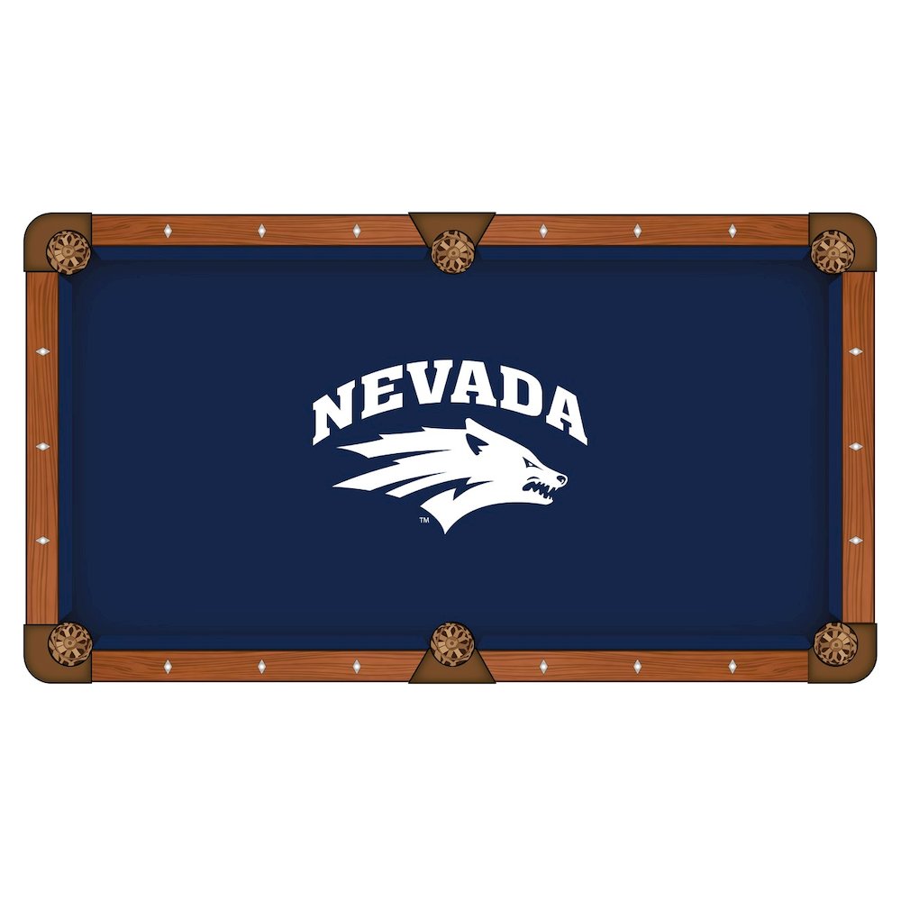 University of Nevada 8' Pool Table with a Chardonnay Finish. Picture 2