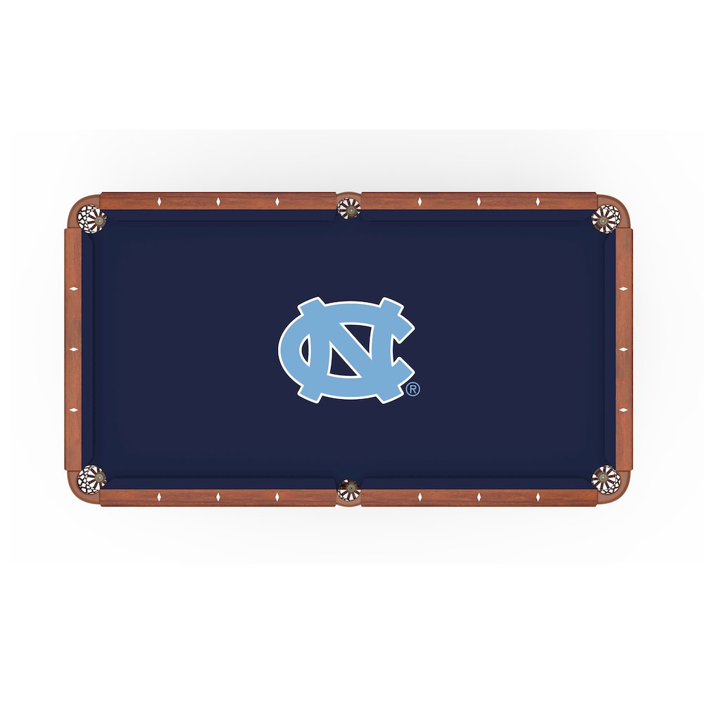 University of North Carolina 8' Pool Table with a Chardonnay Finish. Picture 2