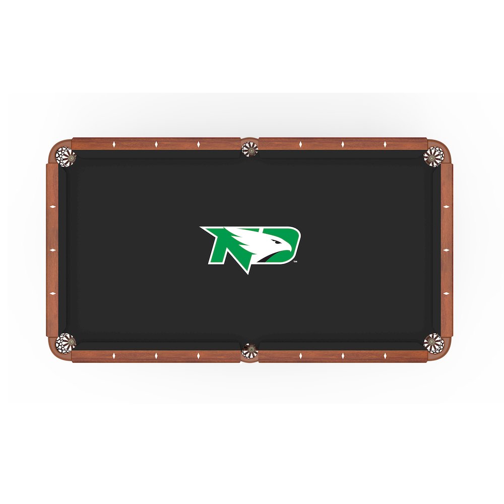 University of North Dakota 8' Pool Table with a Chardonnay Finish. Picture 2