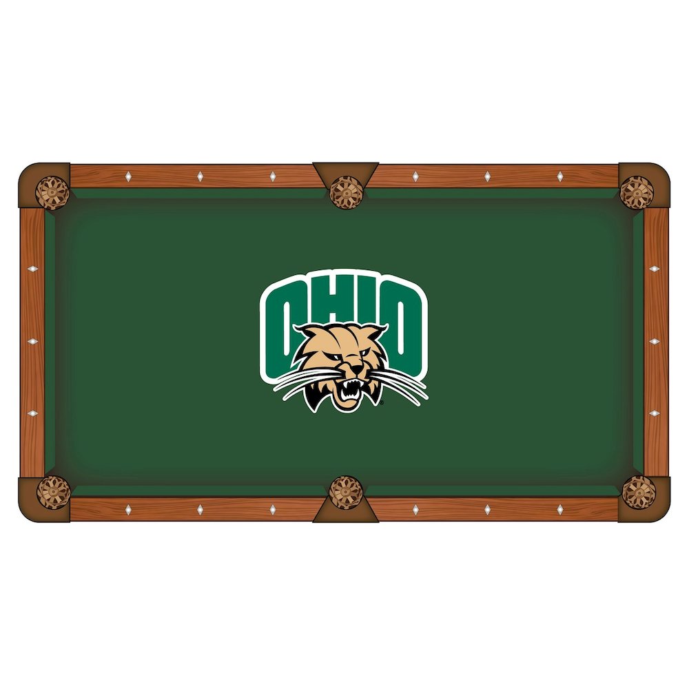 Ohio University 8' Pool Table with a Chardonnay Finish. Picture 2