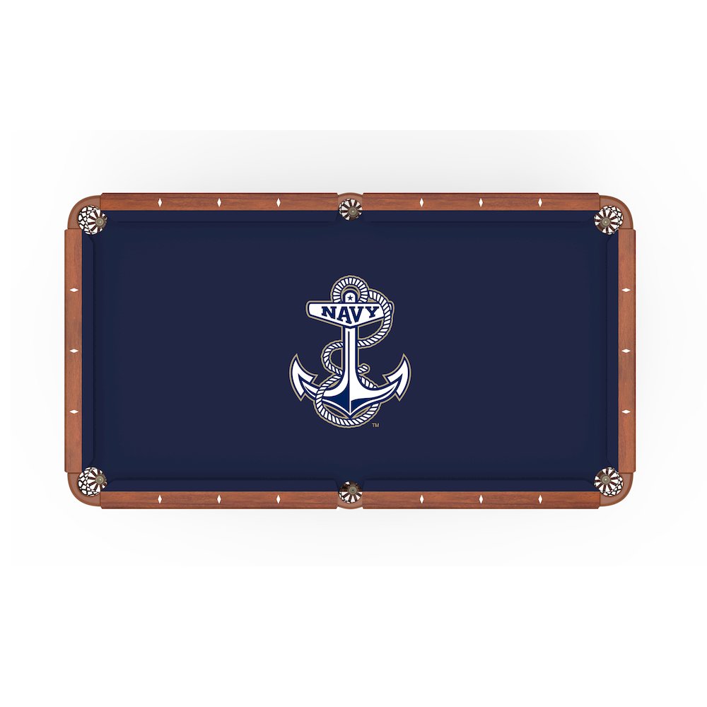 US Naval Academy 8' Pool Table with a Chardonnay Finish. Picture 2