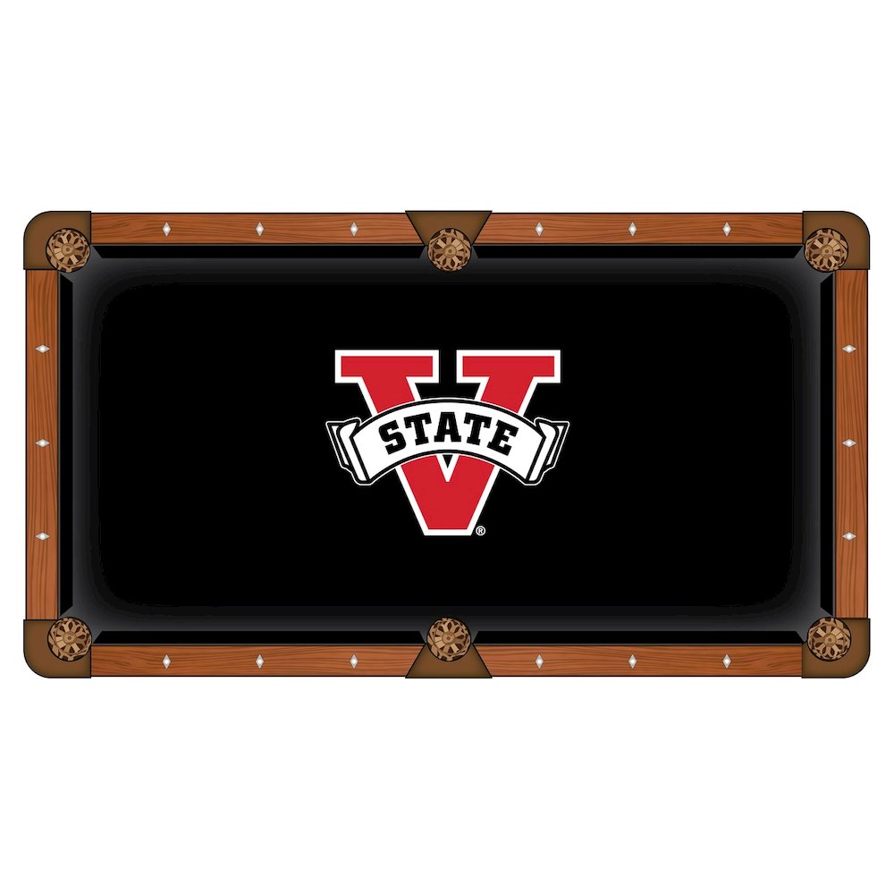 Valdosta State University 8' Pool Table with a Chardonnay Finish. Picture 2