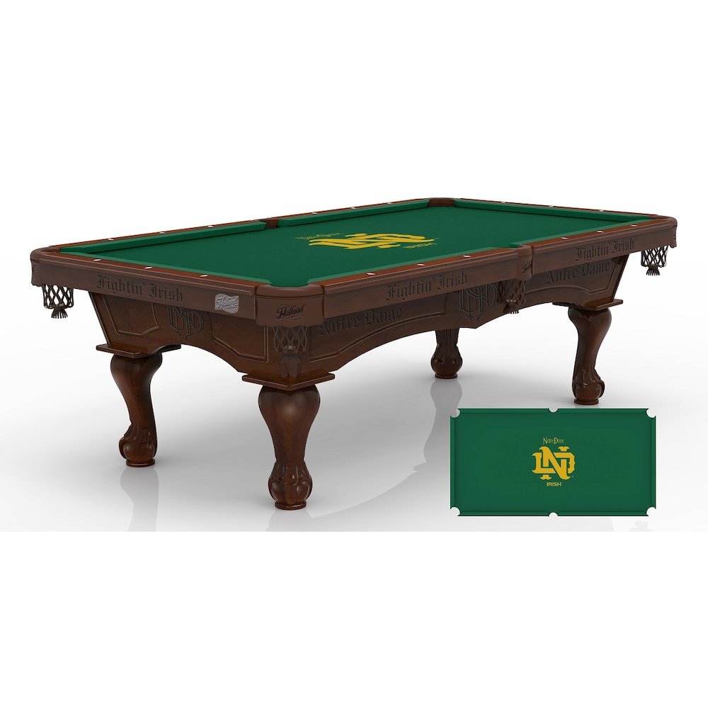 Notre Dame (Vintage) 8' Pool Table with a Navajo Finish. Picture 1