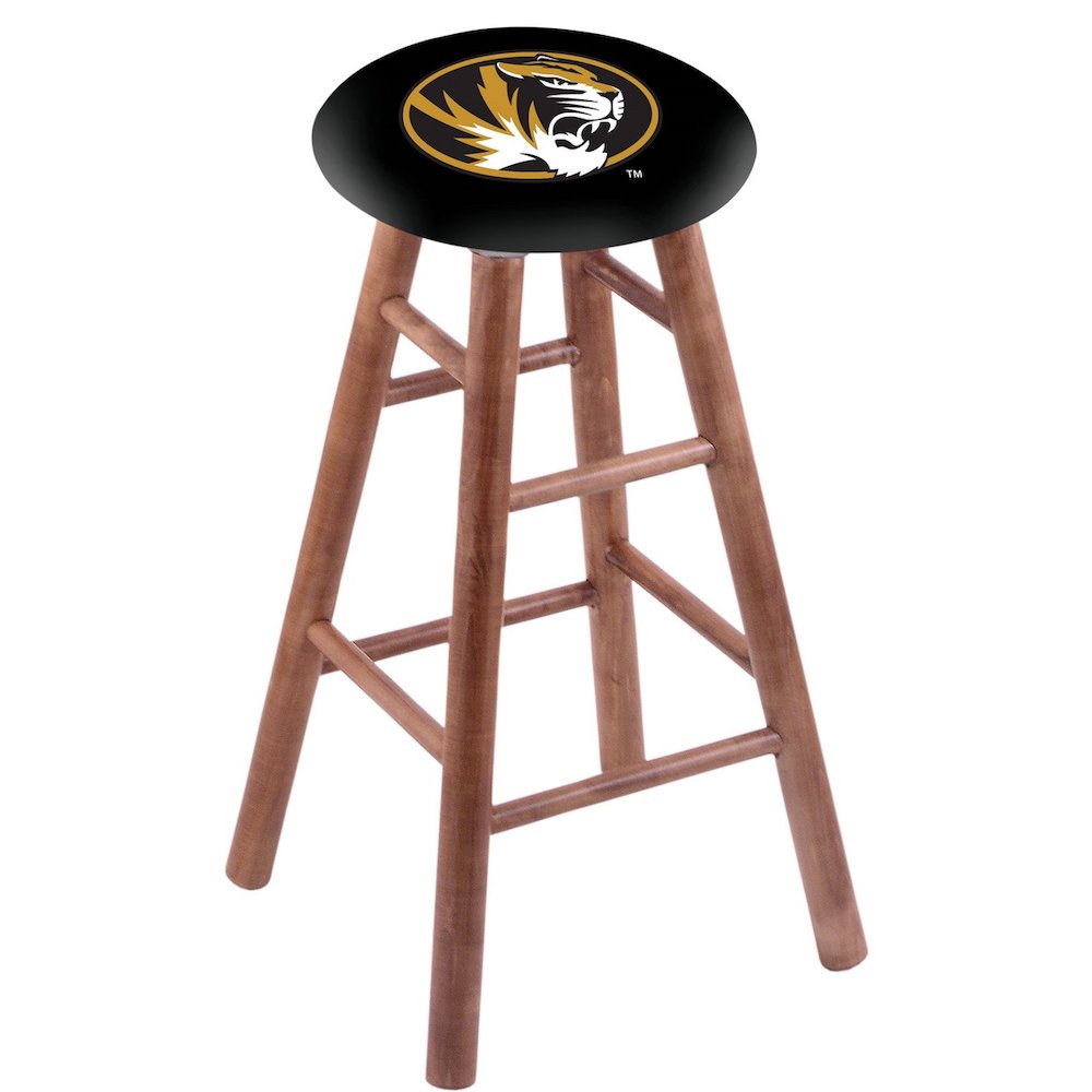 Maple Counter Stool in Medium Finish with Missouri Seat. Picture 1