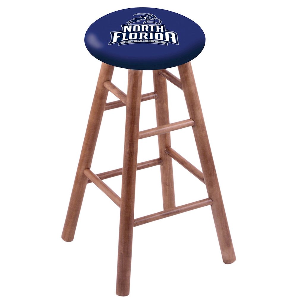 Maple Counter Stool in Medium Finish with North Florida Seat. Picture 1