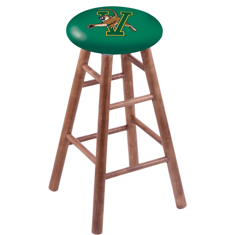 Maple Counter Stool in Medium Finish with Vermont Seat. Picture 1