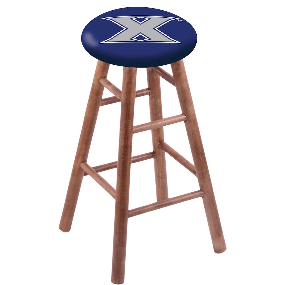 Maple Counter Stool in Medium Finish with Xavier Seat. Picture 1