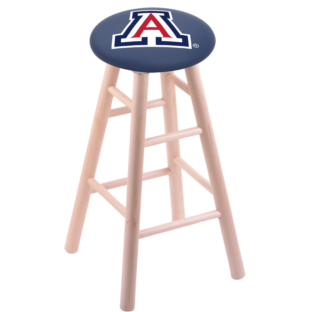 Maple Counter Stool in Natural Finish with Arizona Seat. Picture 1