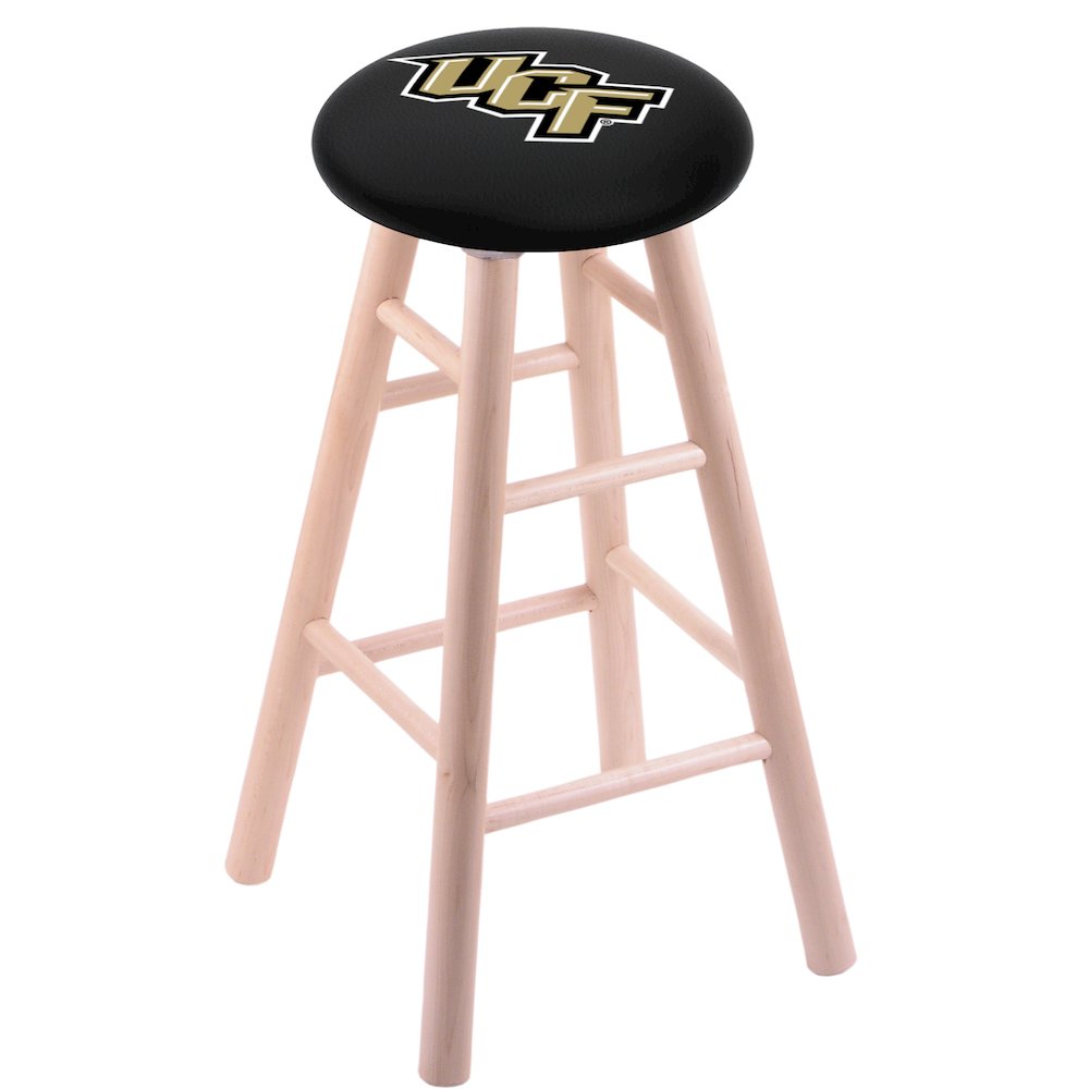Maple Bar Stool in Natural Finish with Central Florida Seat. Picture 1
