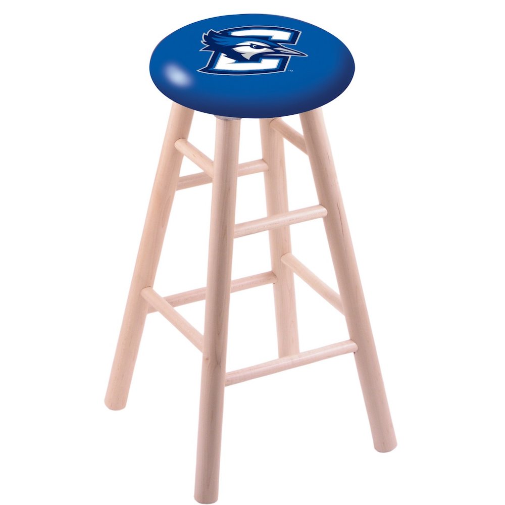 Maple Counter Stool in Natural Finish with Creighton Seat. Picture 1