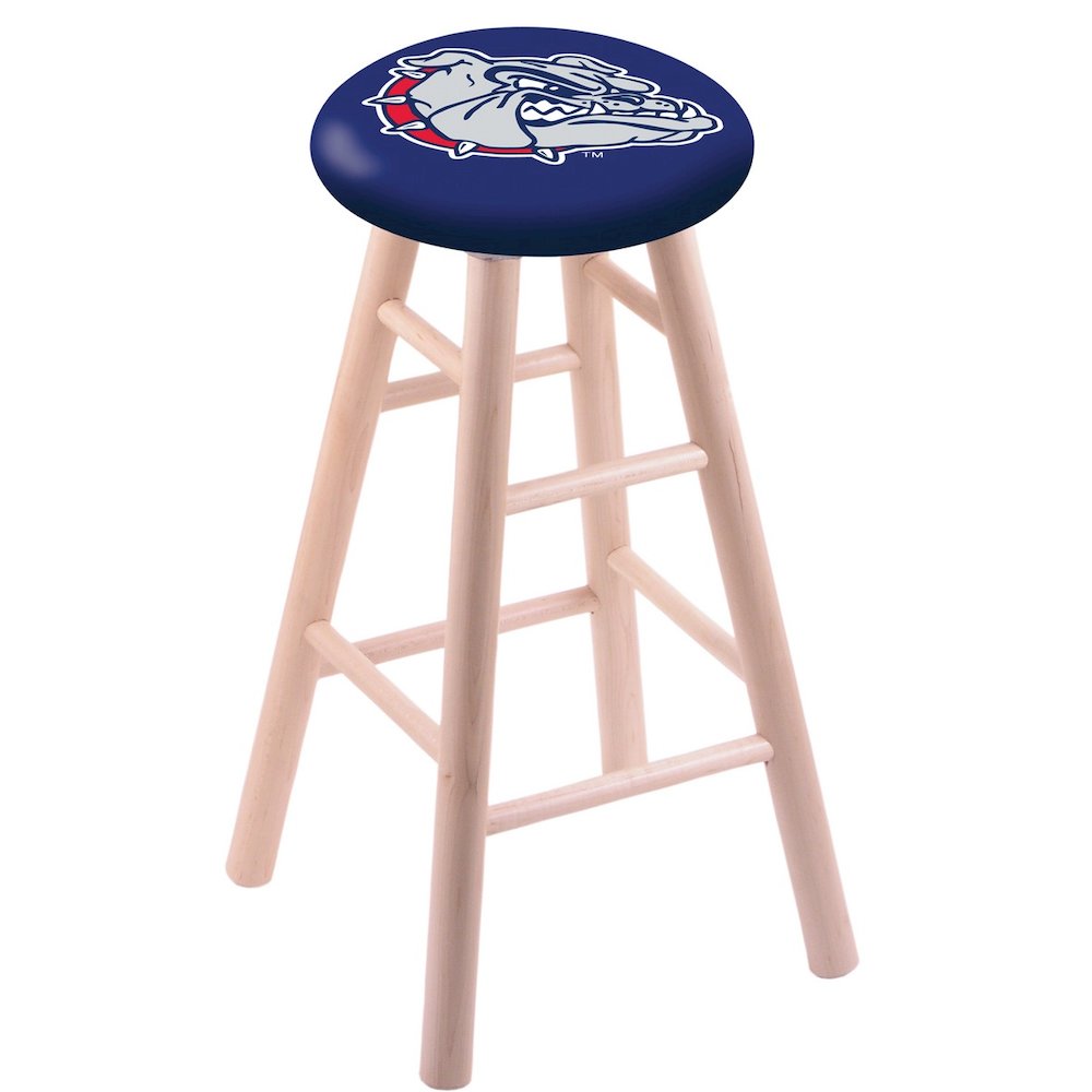 Maple Counter Stool in Natural Finish with Gonzaga Seat. Picture 1