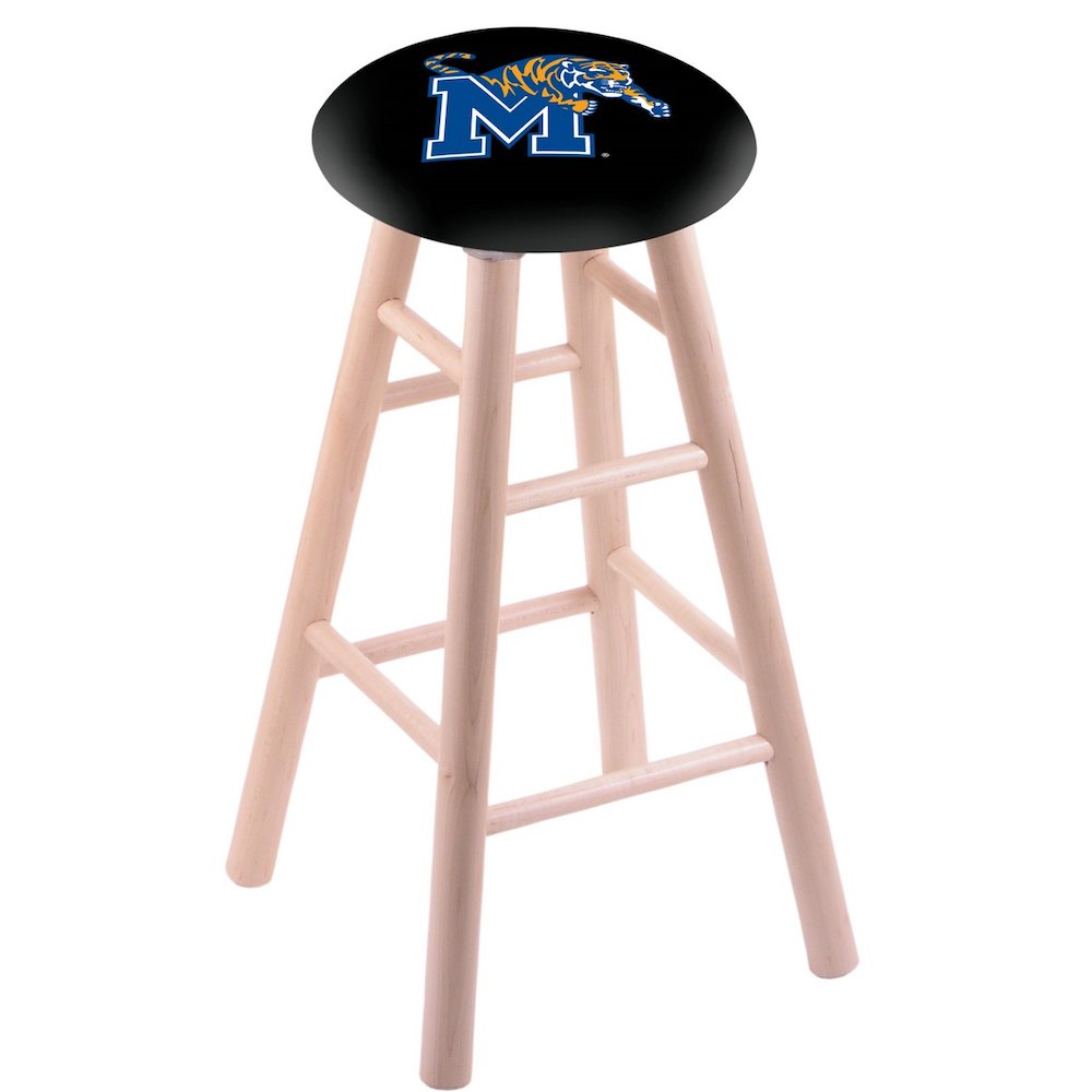 Maple Counter Stool in Natural Finish with Memphis Seat. Picture 1