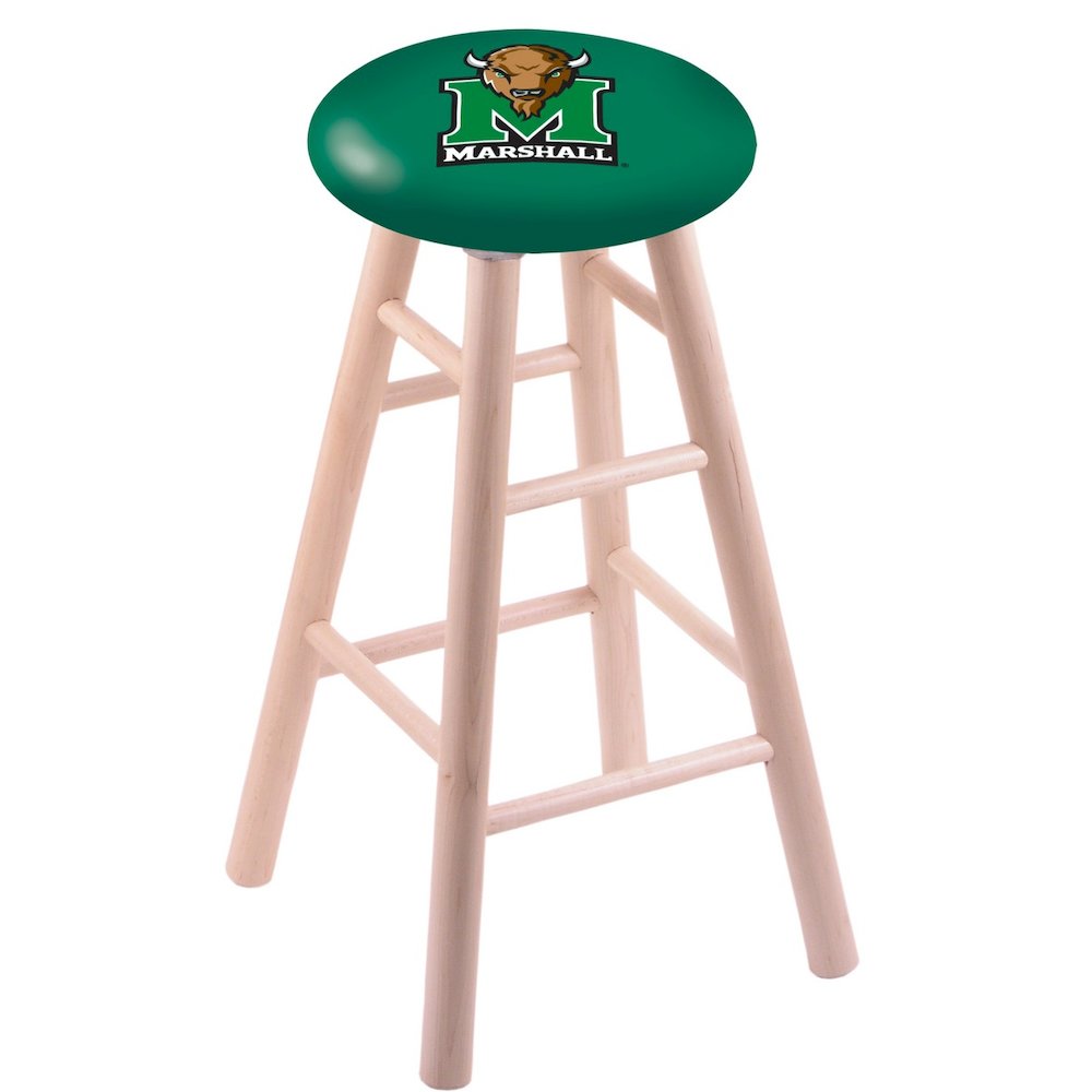 Maple Counter Stool in Natural Finish with Marshall Seat. Picture 1