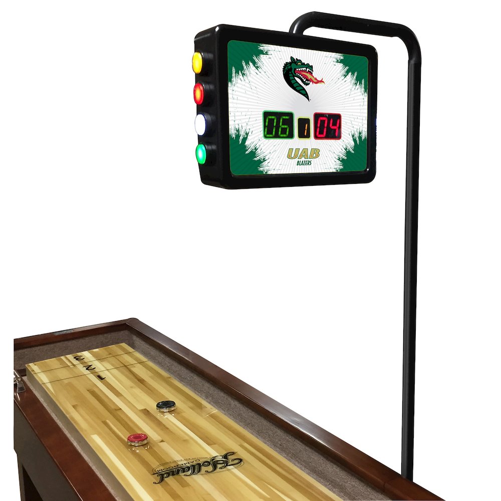University of Alabama at Birmingham Shuffleboard Electronic Scoring Unit. Picture 2