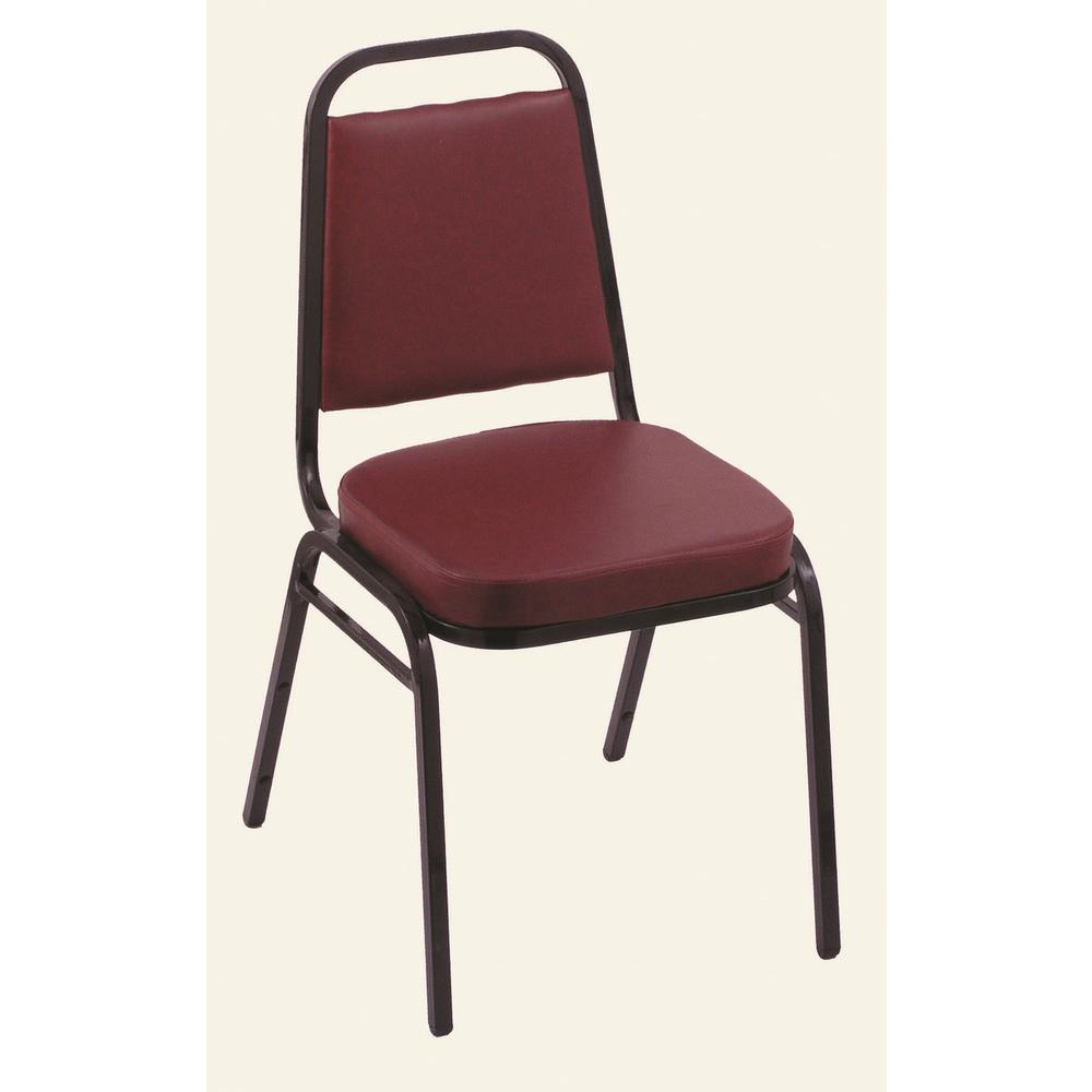 18" Upholstered Stack Chair. Picture 1