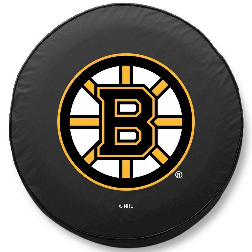 34 x 8 Boston Bruins Tire Cover. Picture 1