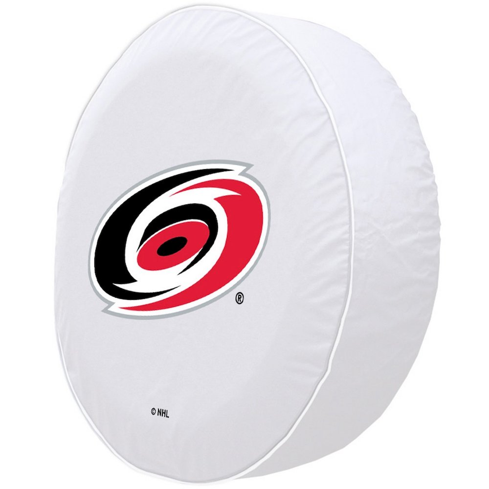 29 3/4 x 8 Carolina Hurricanes Tire Cover. Picture 2
