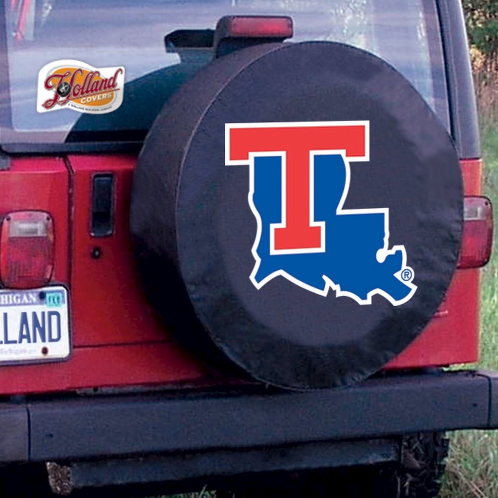 34 x 8 Louisiana Tech Tire Cover. Picture 2
