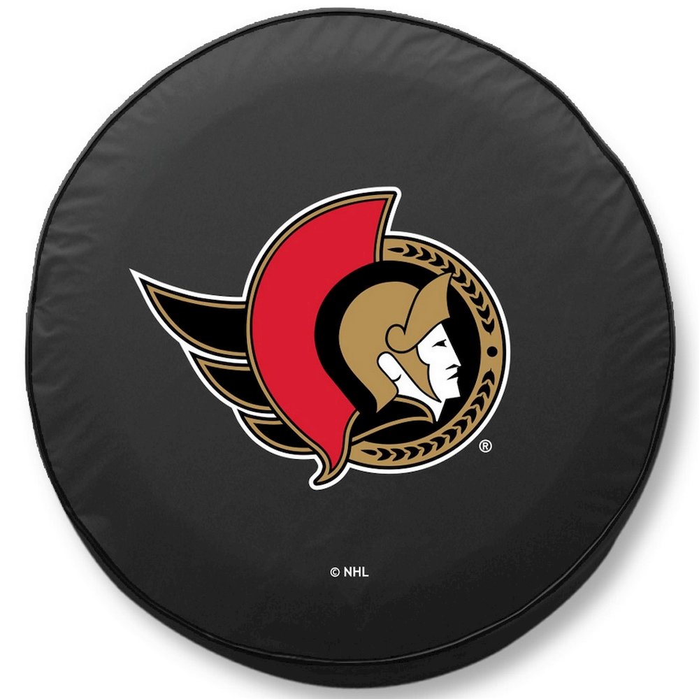 34 x 8 Ottawa Senators Tire Cover. Picture 1
