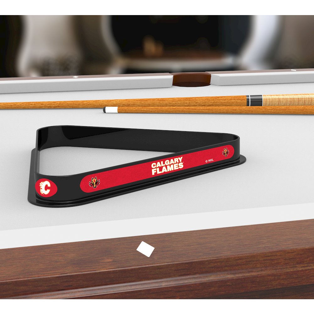 Calgary Flames Billiard Triangle. Picture 2