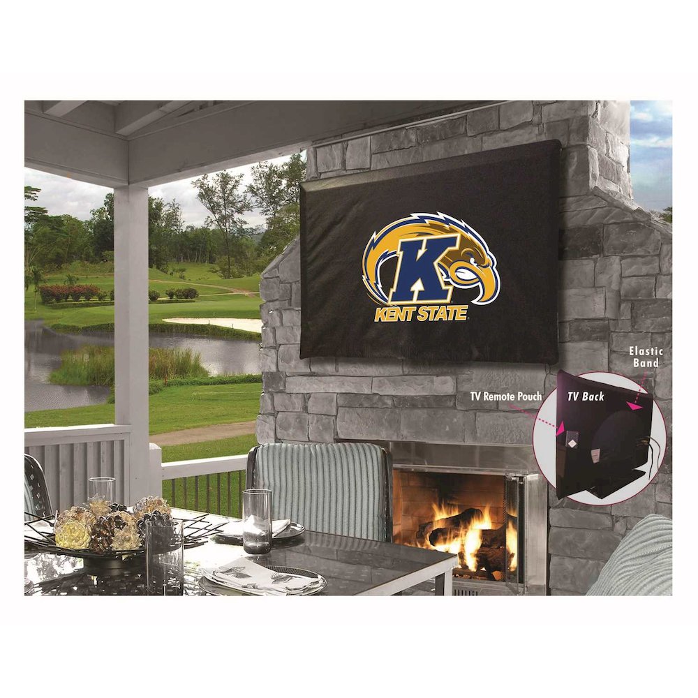 Kent State TV Cover (TV sizes 30"-36") by Covers by HBS. Picture 1