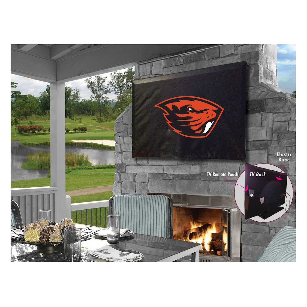 Oregon State TV Cover (TV sizes 30"-36") by Covers by HBS. Picture 1