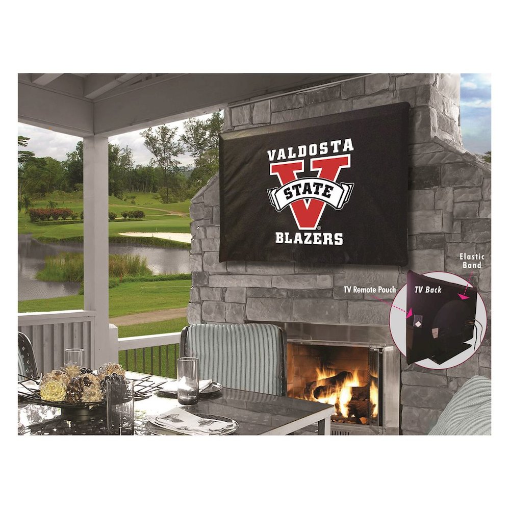 Valdosta State TV Cover (TV sizes 30"-36") by Covers by HBS. Picture 1