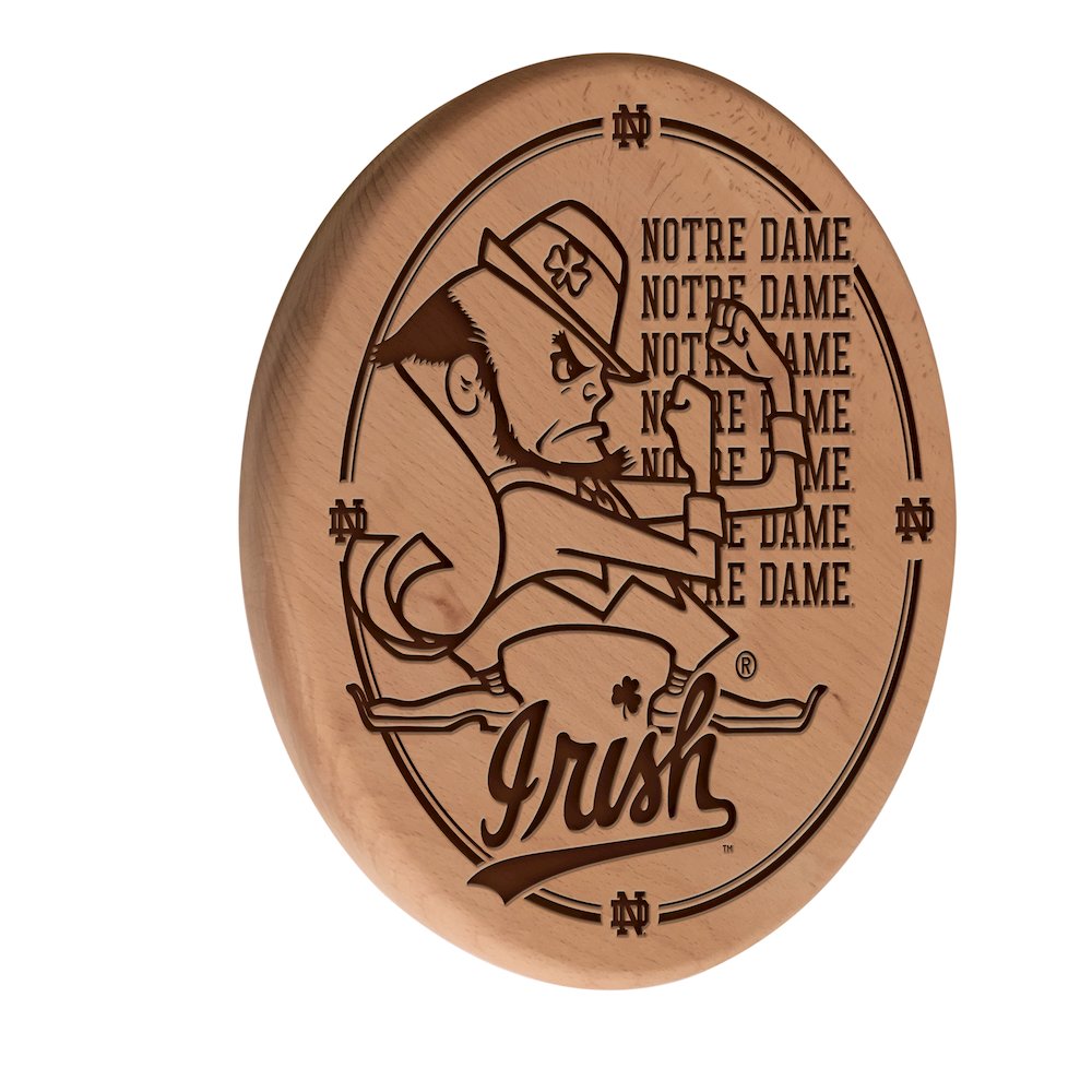 13" Laser Engraved Solid Wood Sign. Picture 1