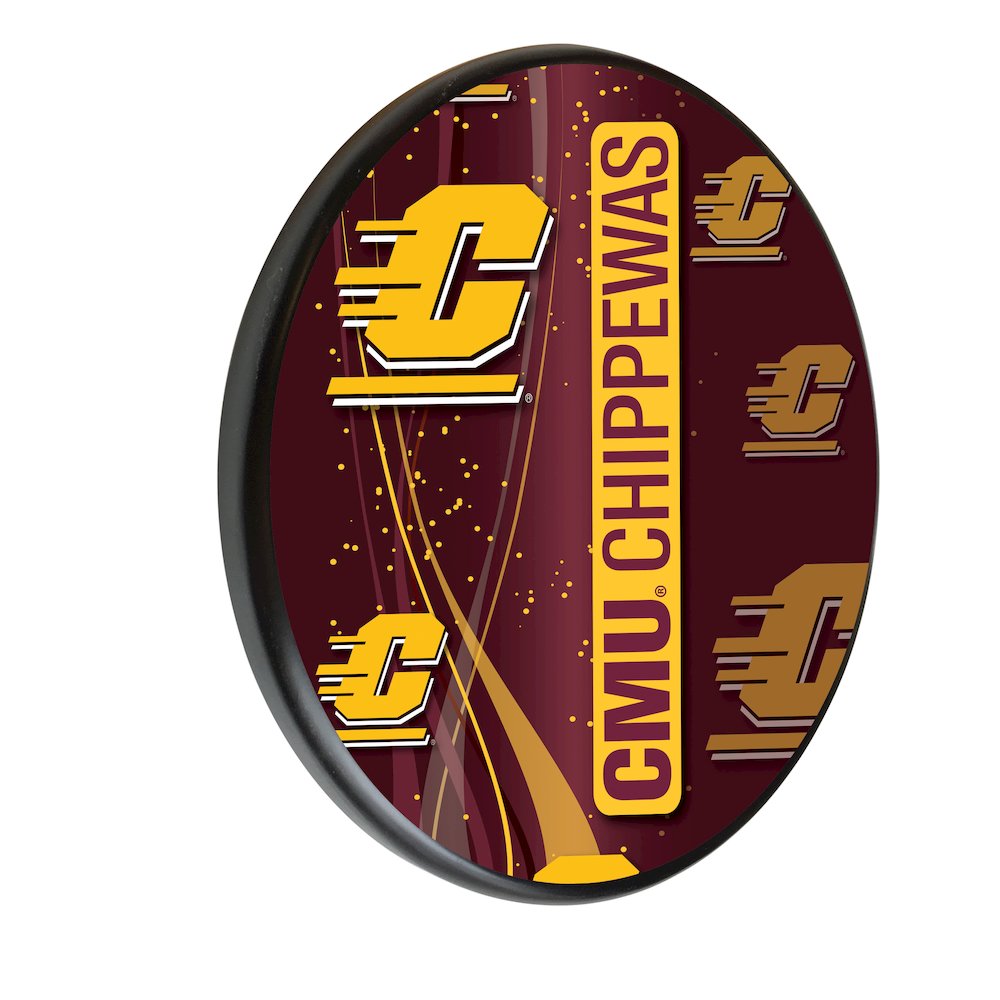 Central Michigan Digitally Printed Wood Sign. Picture 1