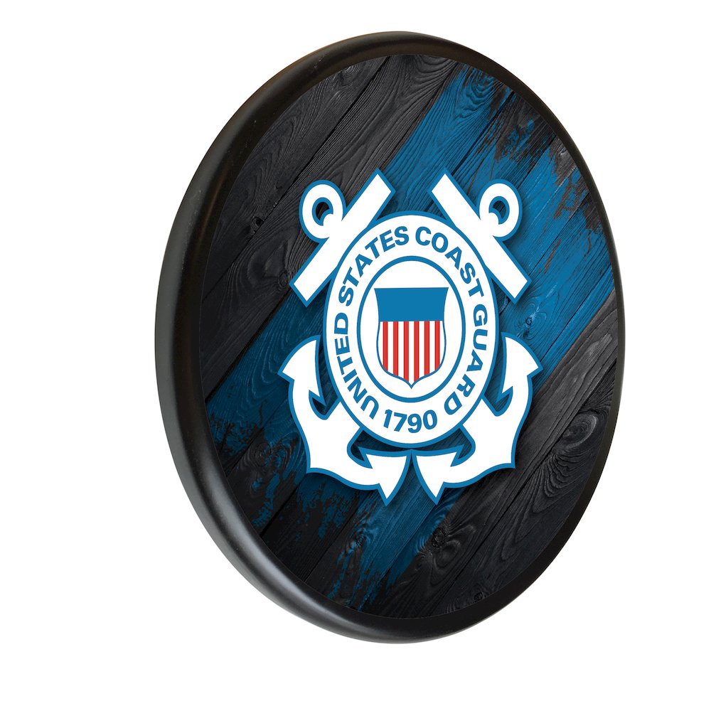 U.S. Coast Guard Digitally Printed Wood Sign. Picture 1